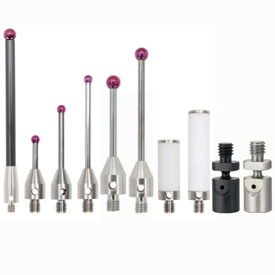 3D probe, 3D coordinate measuring needle, ruby measuring head, CNC machine tool specific measuring needle thread M4