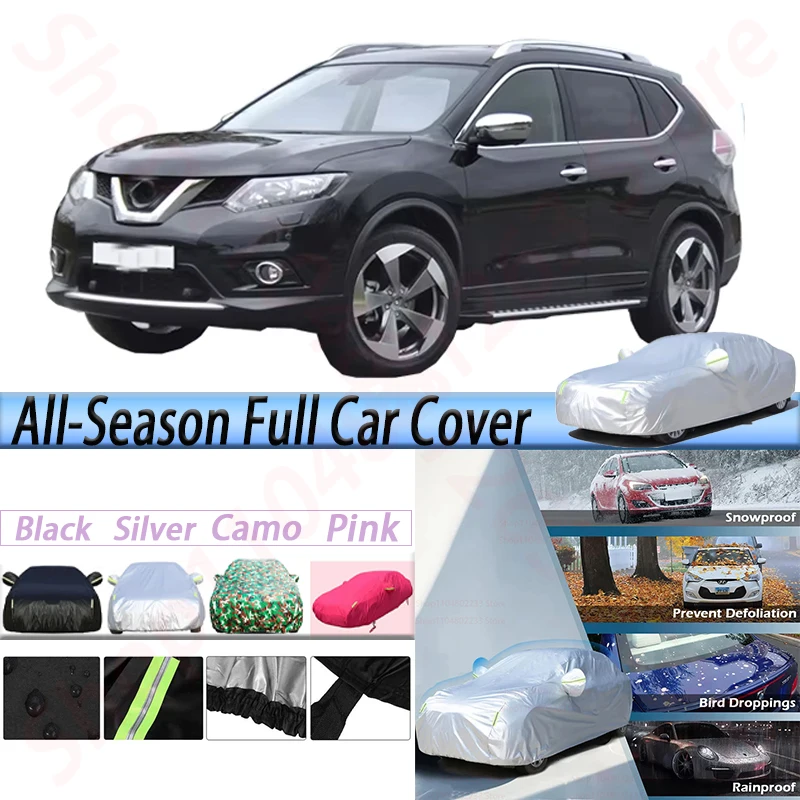 

Outdoor Waterproof Car Covers For Nissan X-Trail Xtrail Sun Shade Anti-UV Rain Snow Dust Protective SUV Cover Windproof