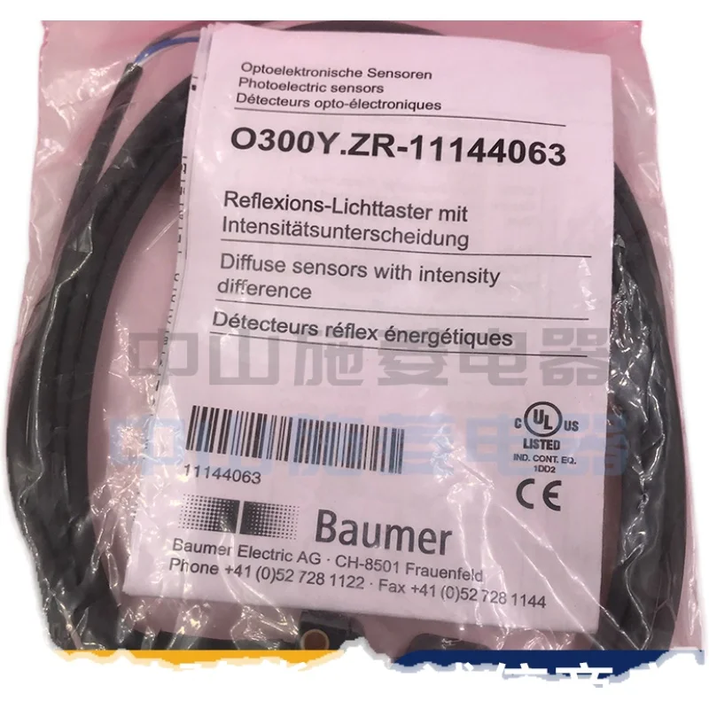 New Original BAMUER Optoelectronics Sensor O300Y.ZR-11144063 0300Y