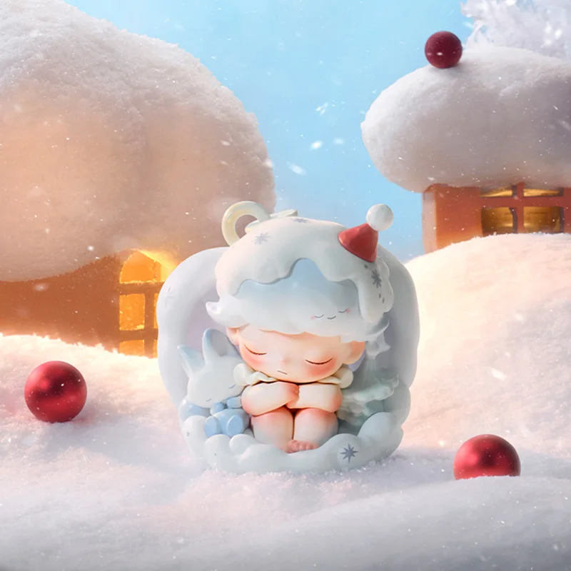 البوب مارت التفاح من عيني سلسلة صندوق الغموض حقيقية صندوق أعمى تخمين اللعب حقيبة حلية التماثيل ديكور المنزل سطح المكتب دمى نموذج