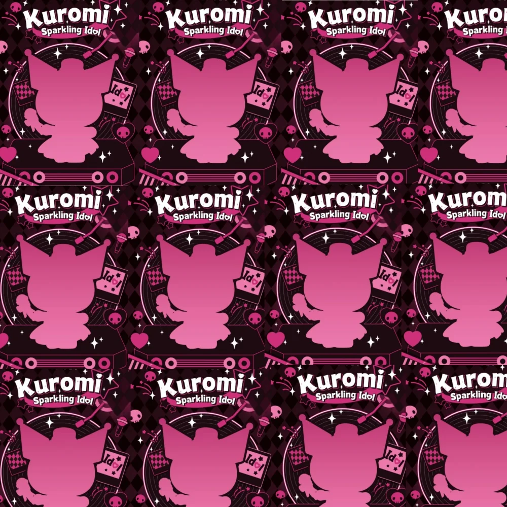 

Подлинная серия Kuromi Shining Idol, слепая коробка, набор модных игр, ручная экшн-кукла, настольное украшение для девочек, подарок для детей