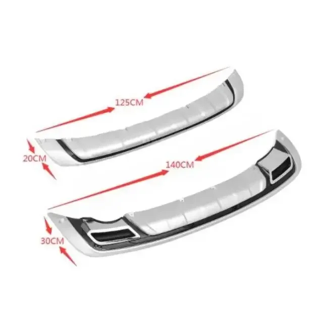 For KIA Sportage R 2010 2011 2012 2013 2014 Car Front Or Rear Or Front Rear ABS Bumper Bumpers Protector Protection Cover Guard