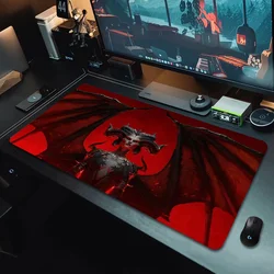 Diablo 4 Hd Gamer Custom Muismat Computer Gaming Accessoires Toetsenbord Muismat Kantoor Laptop Antislip Rubber Bureaumat Tapijt