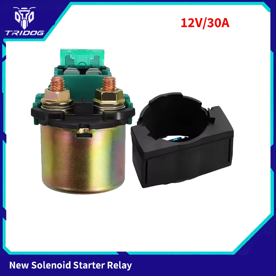 30A Scooter Starter Relay Solenoid For Piaggio MP3 400CC 500CC X-EVO X10 X9 125CC 350CC 3-5Ω Coil 12V Motorcycle Parts 2