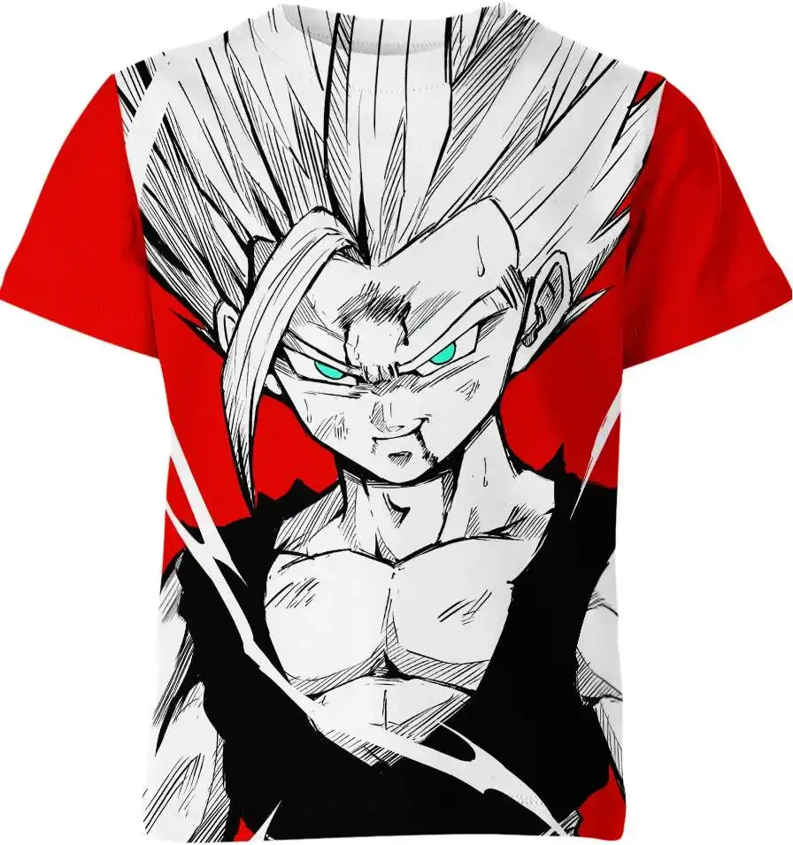 2024 summer Men New Dragon Ball Z Son Goku All Over Print cosplay T-Shirts Unisex