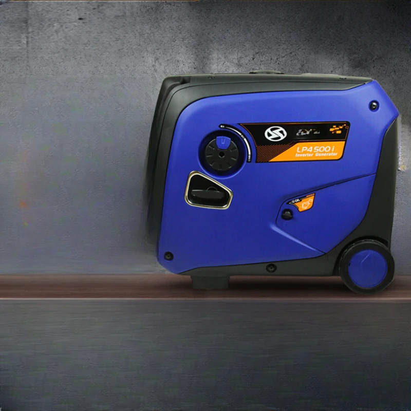 

Silent variable frequency 220V gasoline generator outdoor mobile portable household commercial electric starting 4/5/6KW