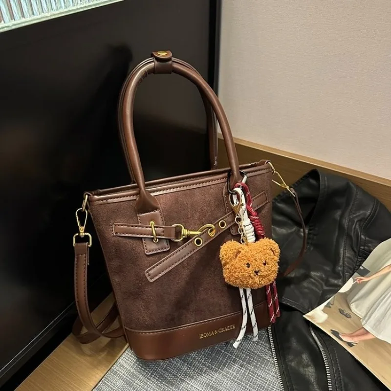 حقيبة كروس عصرية بسيطة للتنقل حقيبة عمل بكتف واحد للسيدات عصرية رائعة وعملية ومتعددة الاستخدامات كاجوال أنيقة يوميًا