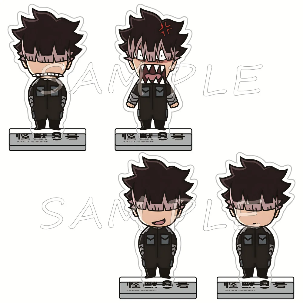 Kaiju No. 8 10cm Acrylic Stand Figures Keychain Monster Theme Anime Desktop Tabletop Ornament Otaku Fans Collectible Gift