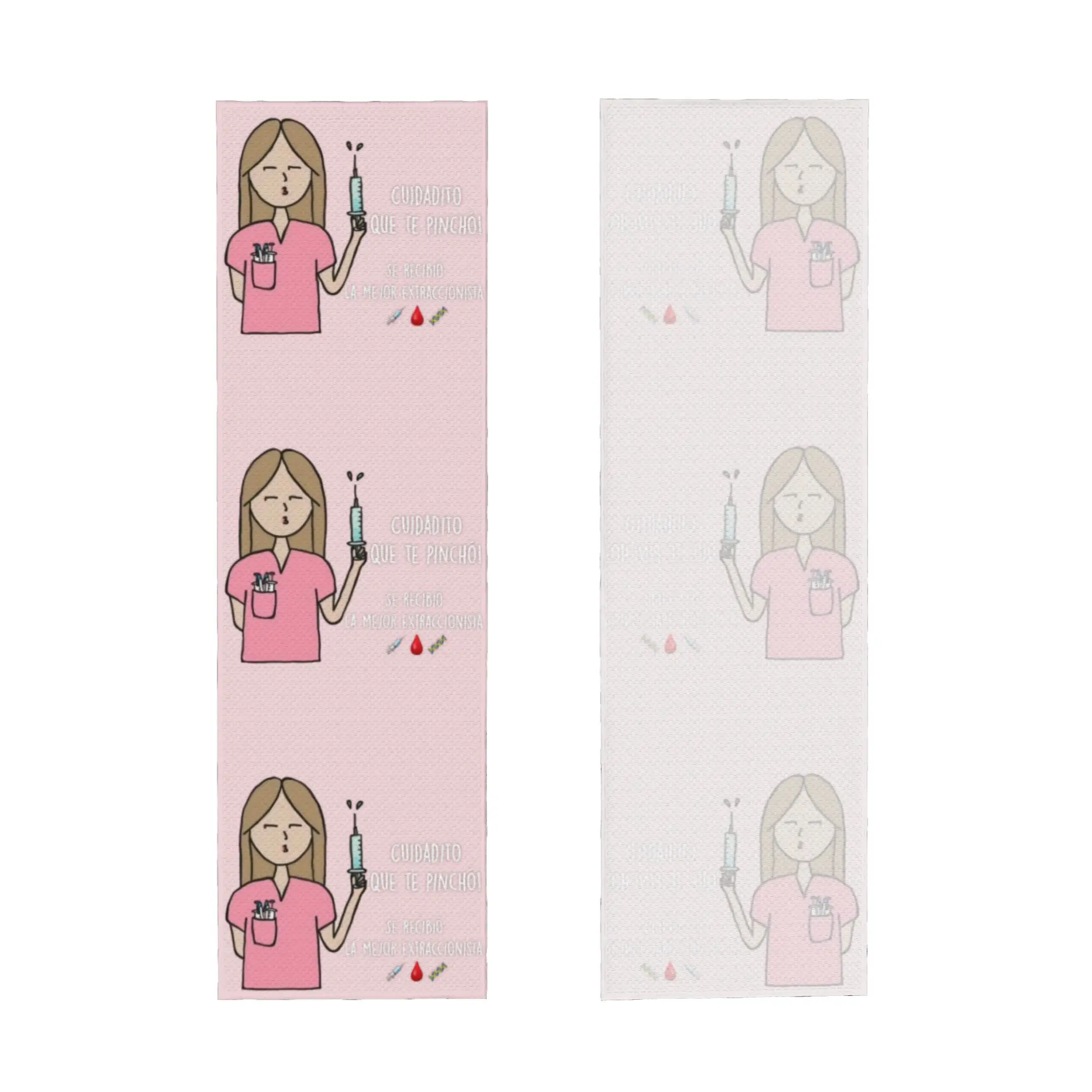 Be Careful It Pricked You Cold Exercise Towel Doctor Nurse Medical Medicine Enfermera En Apuros Instant Cooling Yoga Towels