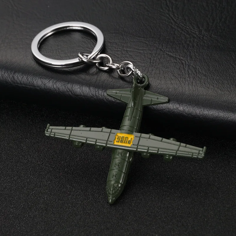 Toy Gun Key Chain Alloy Toy Gun Model Pendant Car Key Chain Car Key Ring Men\'s Best Gift Events Beautiful Little Gift