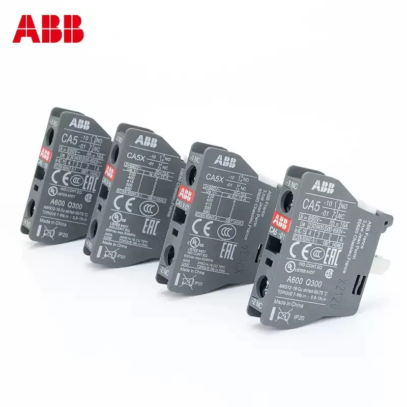 Origineel ABB Hulpcontact contactor CA5X-10/01/22M/22E/31M CAL5X-11/18 CAL19-11 CA4-10/01/22M CAL4-11