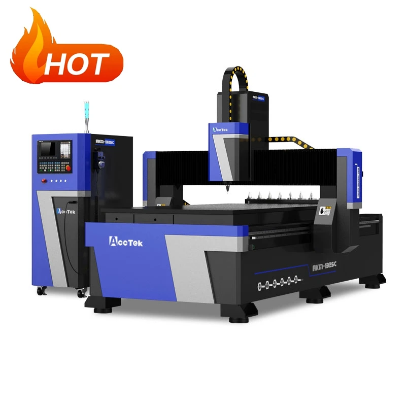 Máquina de grabado 3d para carpintería, enrutador ATC Cnc con controlador LNC, 1325, 1530