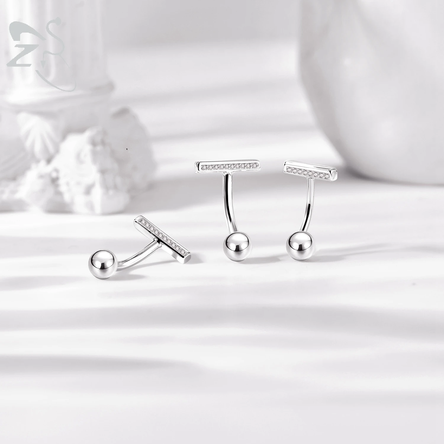 ZS 1 PC Nabelpiercing aus 925er-Sterlingsilber, goldfarben, umgekehrt gebogen, Bauchnabelringe, Kristallopal, Clicker, Nabelringe, 14/16 g – Detail 8