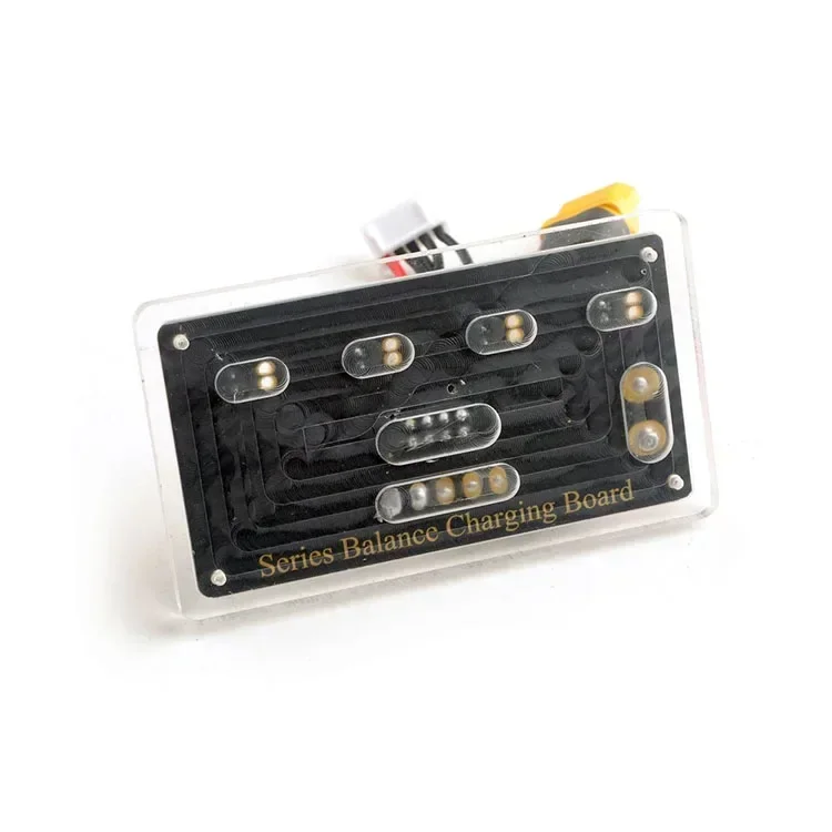 Placa de carregamento de equilíbrio labial série Happymodel 1S 2-4 vias 1,5A máx. com conector XT60 para carregador ISDT HOTA