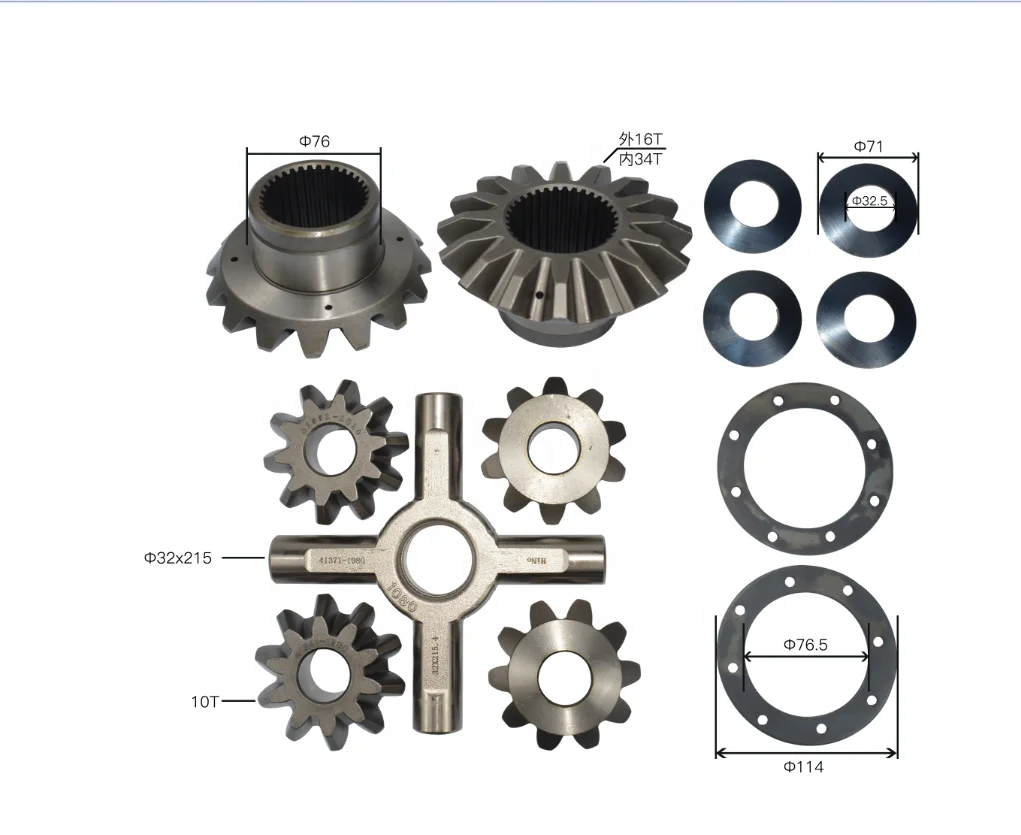 EF750RR Differential Spider Kit  Gears EK100 OEM 41371-1080 For Hino Truck Bevel Gears Parts Differential Gear Kits