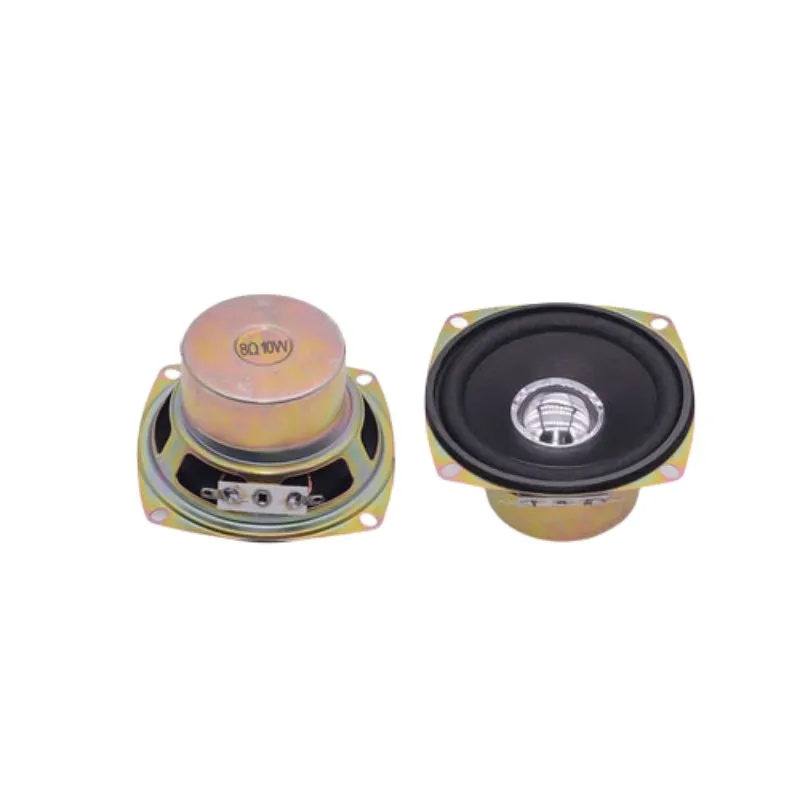 2.5/3-inch speaker 4 Ω/8 Ω/5W/10W small stereo square inner magnetic bubble edge speaker 66mm/78mm