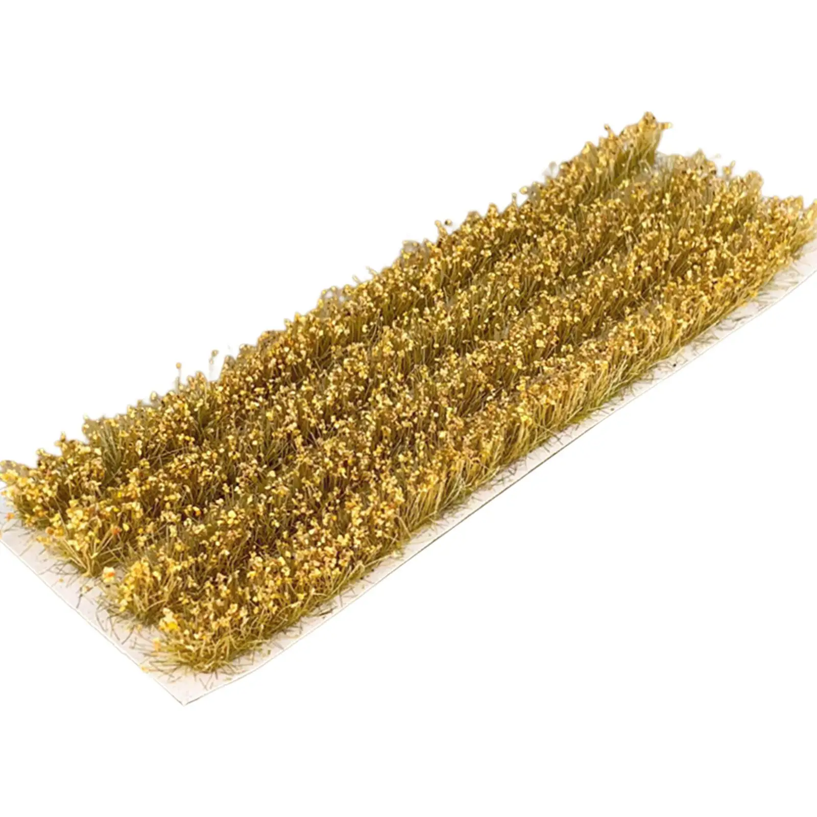 1:87 Scale HO Grass Miniature Grass Strips Model Scene Props Decor Craft Wheat Field Grass Model for DIY Model Railway Landscape