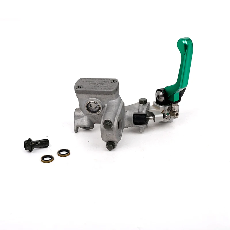 

Universal M10 Motorcycle Front Hydraulic Brake Pump Master Cylinder Red Right Disc Brake Lever for Motorbike Modification