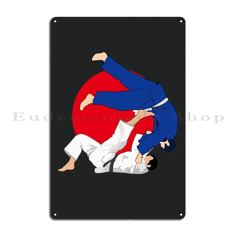 Martial Arts Metal Sign Create Cinema Decoration Design Personalized Tin Sign Poster