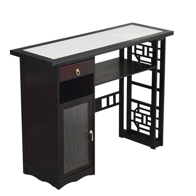 Hxl Console Side View Landscape Table Locker Fish Tank Rack Altar Buddha Shrine