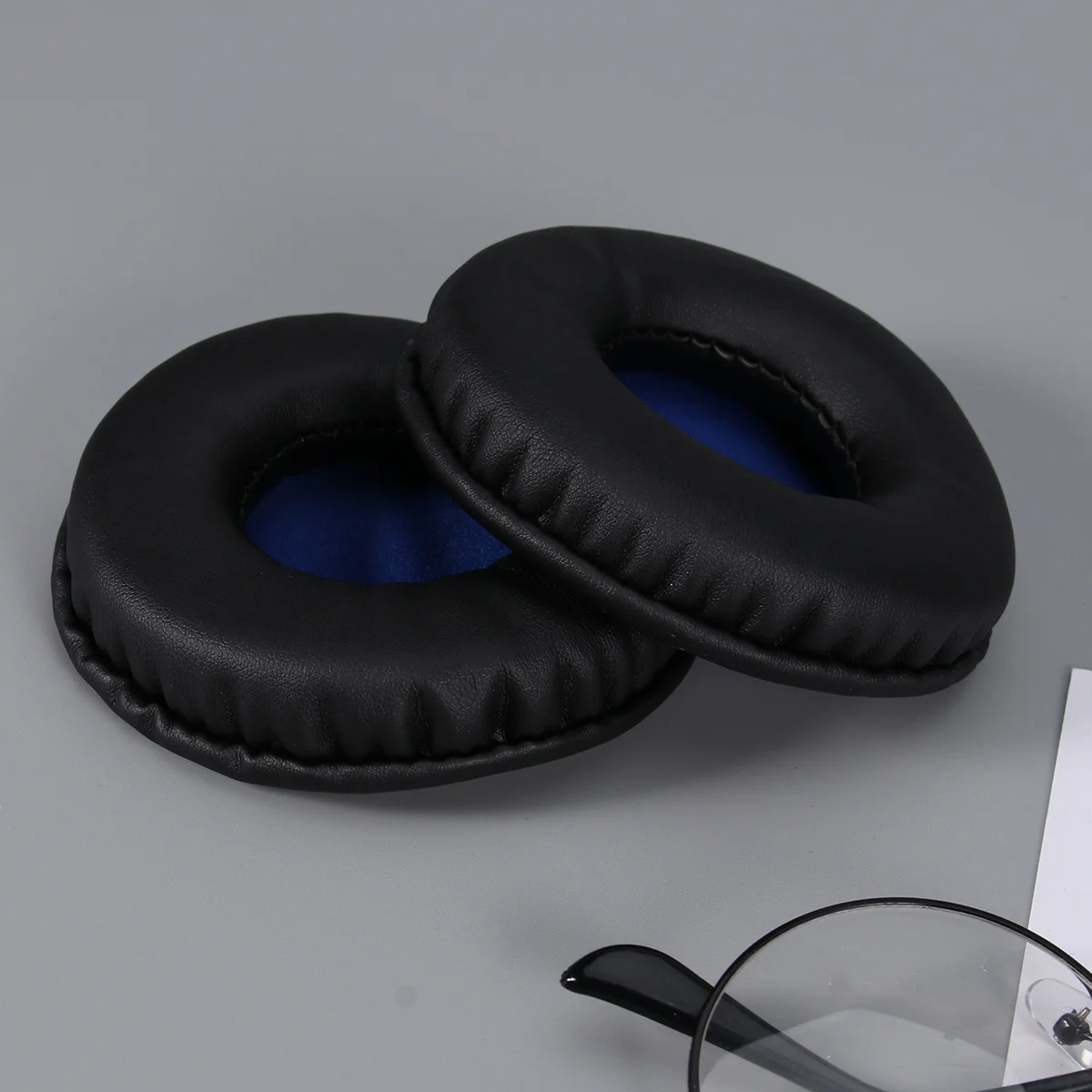 

1 Pair Ear Cushion Replacement For 1.0 2.0 Headphones Brown Soft Durable High Elasticity Design Headphone Accessories
