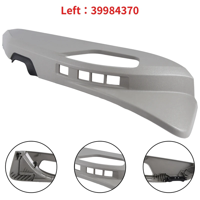 Grey Power Seat Outer Trim Cover With Seat Memory Front Drivers Side For VOLVO S40 MK2 V50 Parts Accessories