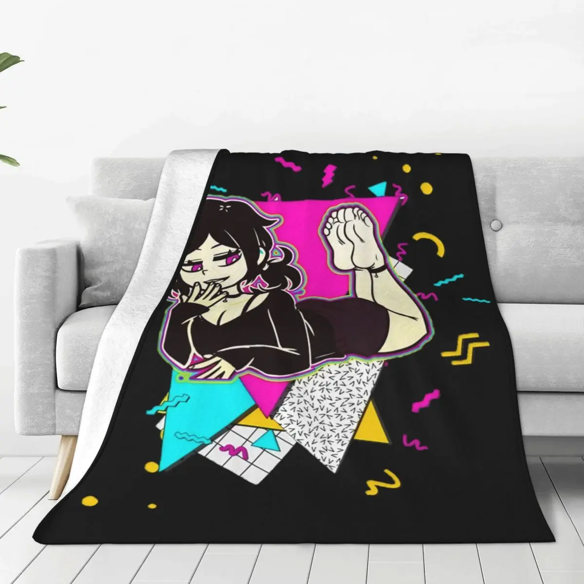 Multifunction Ashley The Coffin Of Andy And Leyley Blanket Merch Home Decorative Blanket Throw Lightweight Fleece for Car