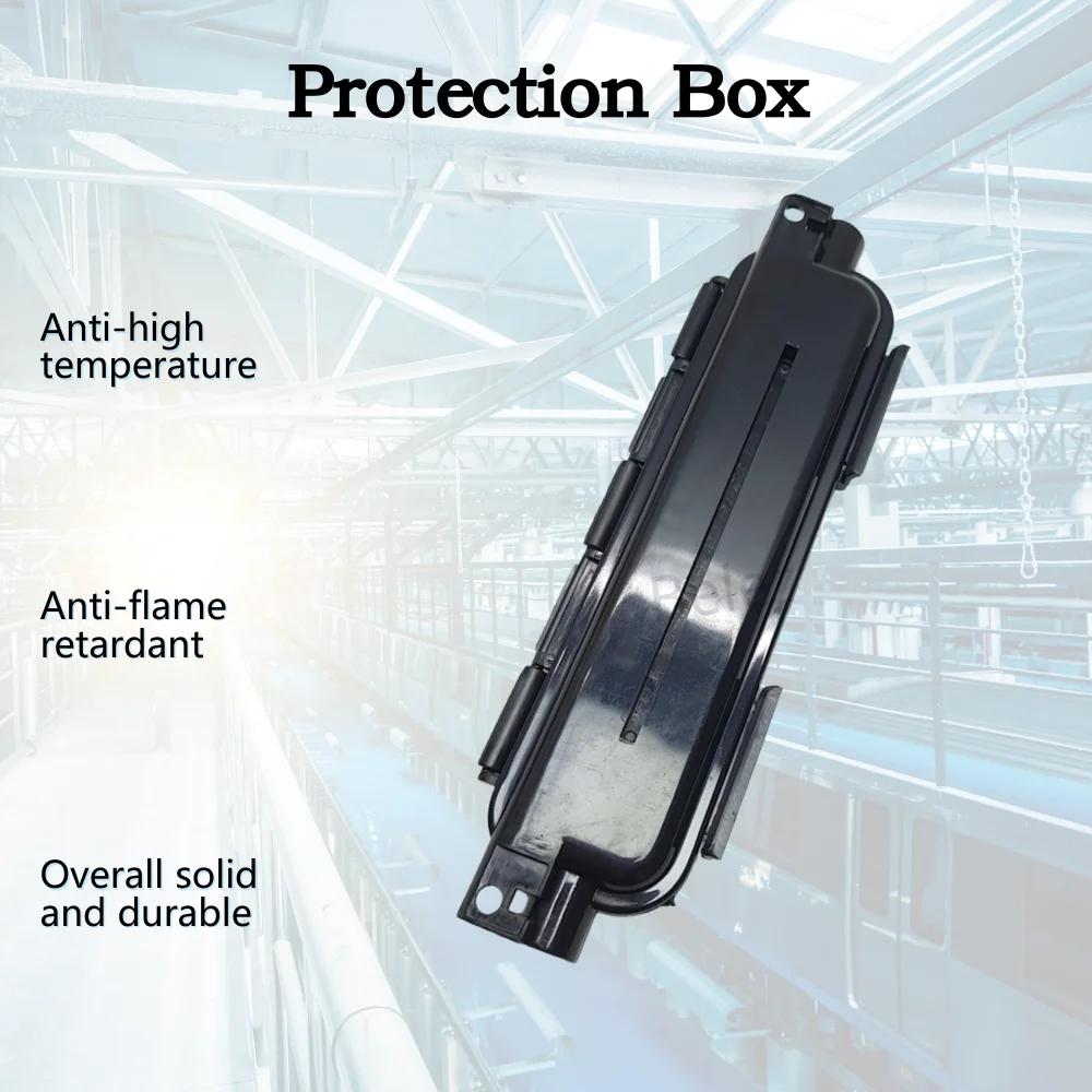 

FTTH Drop Optical Fiber Protection Box 20 pcs Hot Melt Fiber Core Protective Shell Waterproof High Quality Material