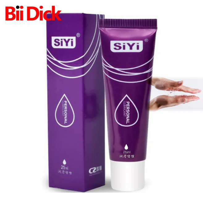 25ML Water Based Lubricant for Sex Anal Sex Transprant Lubricant Oral Sex Gel Exciter for Women Orgasm Sex Lube Adult Cream