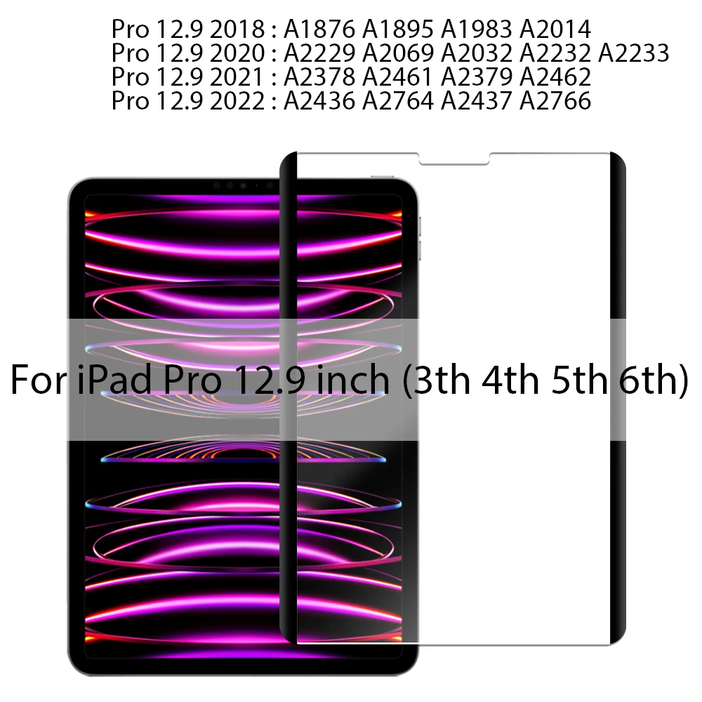 Magnetisch haftende Folie wie Papier für iPad A16 Air 11 M4 M3 M2 5 4 Pro 11. 13 M5 12.9 10 9 10. 9. Generation Mini 7 6 Displayschutzfolie
