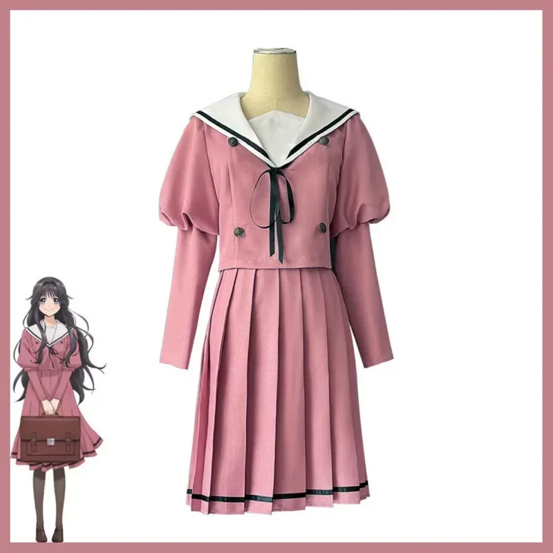 Lyou 2025 аниме «Лароматный цветок цветения с благословением Вагури Каорко», карнавальный костюм, школьная форма, парик, женский сексуальный каваи ★ ★
