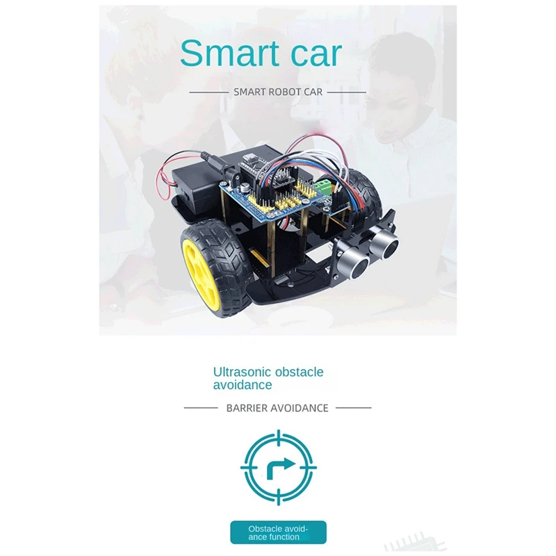 Kit di programmazione robot intelligente per auto Kit robot per auto intelligente Kit di programmazione per l'apprendimento della programmazione