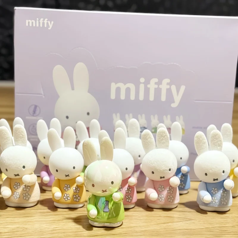 

Новая стеллаж для хранения Kawaii Miffy, серия слепах коробок, кольцо, стеллаж для хранения ручек, многофункциональное хранилище, периферийная кукла в стиле аниме, подарочная игрушка