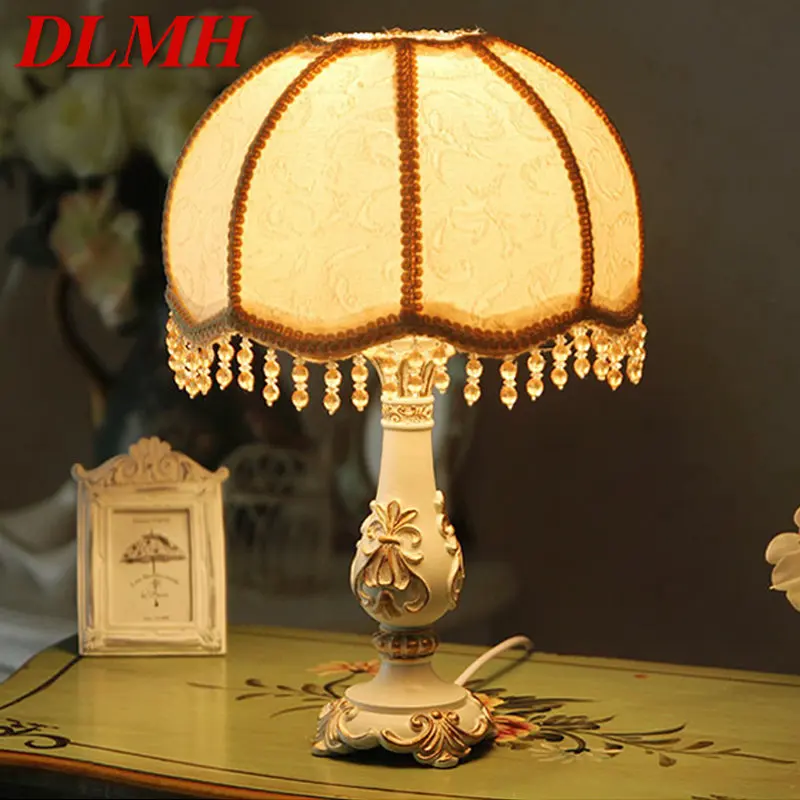 

DLMH Dimming Table Light Bedside Romantic Creative LED Desk Lamp Modern Decor For Home Girls' Room Kids Bedroom