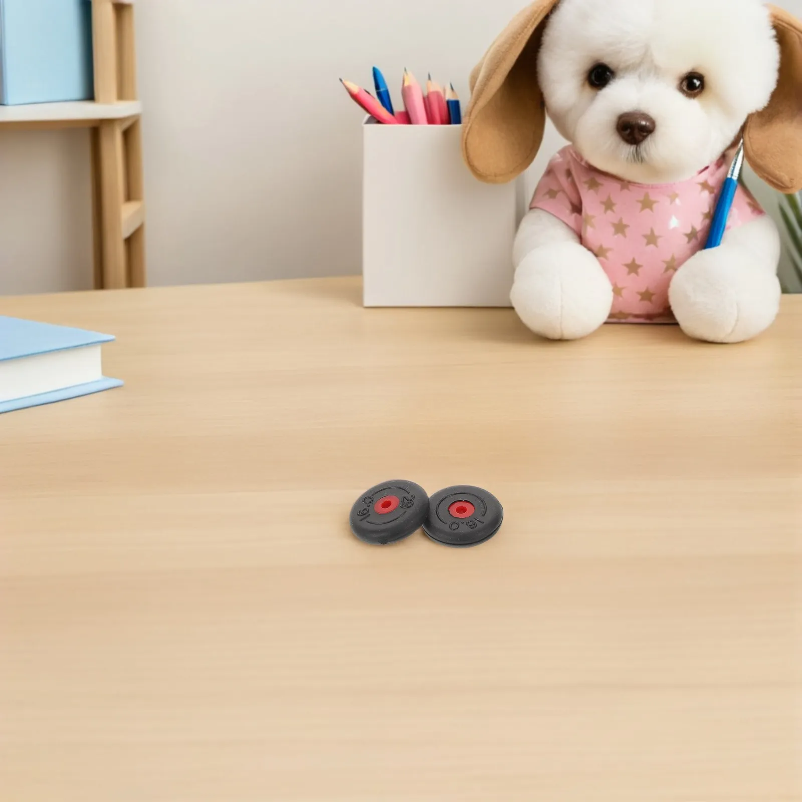 

300Pcs Heavy Duty Rubber Swivel Casters for DIY Car Wheels Craft Science Project Replacement Assembly Rubber Wheel