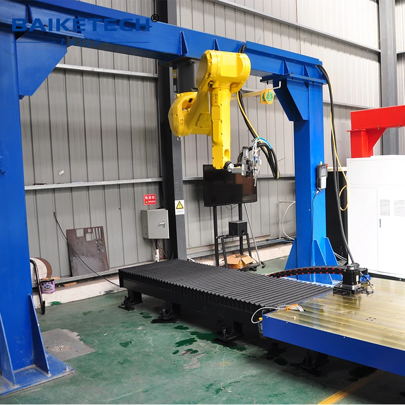 TH-RC1000A 1000W 6 Aixs Fanuc Robotic Arm Fiber Laser Cutting Machine 3D Automatic Laser Cutter for Metal Stainless Steel