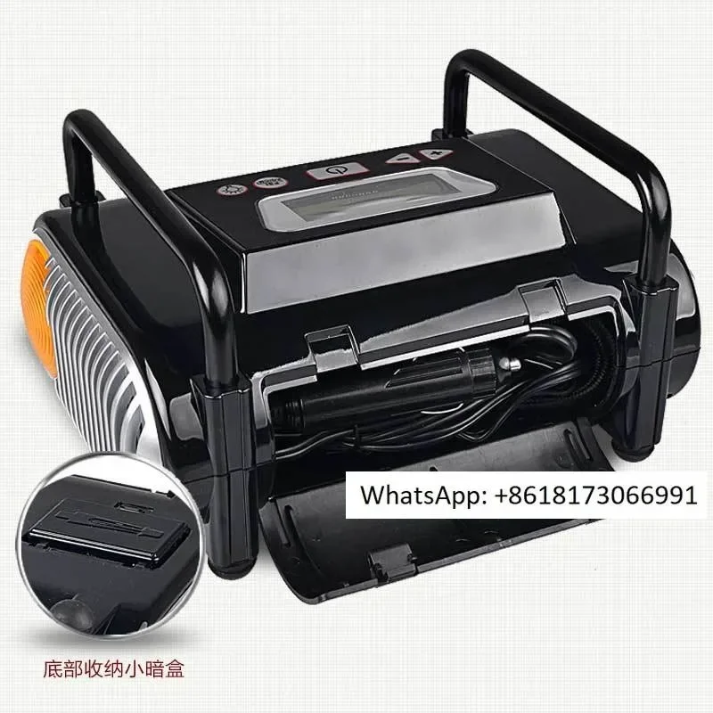 

Car mounted inflation pump, car tire inflation pump, car digital display portable inflator, preset tire pressure