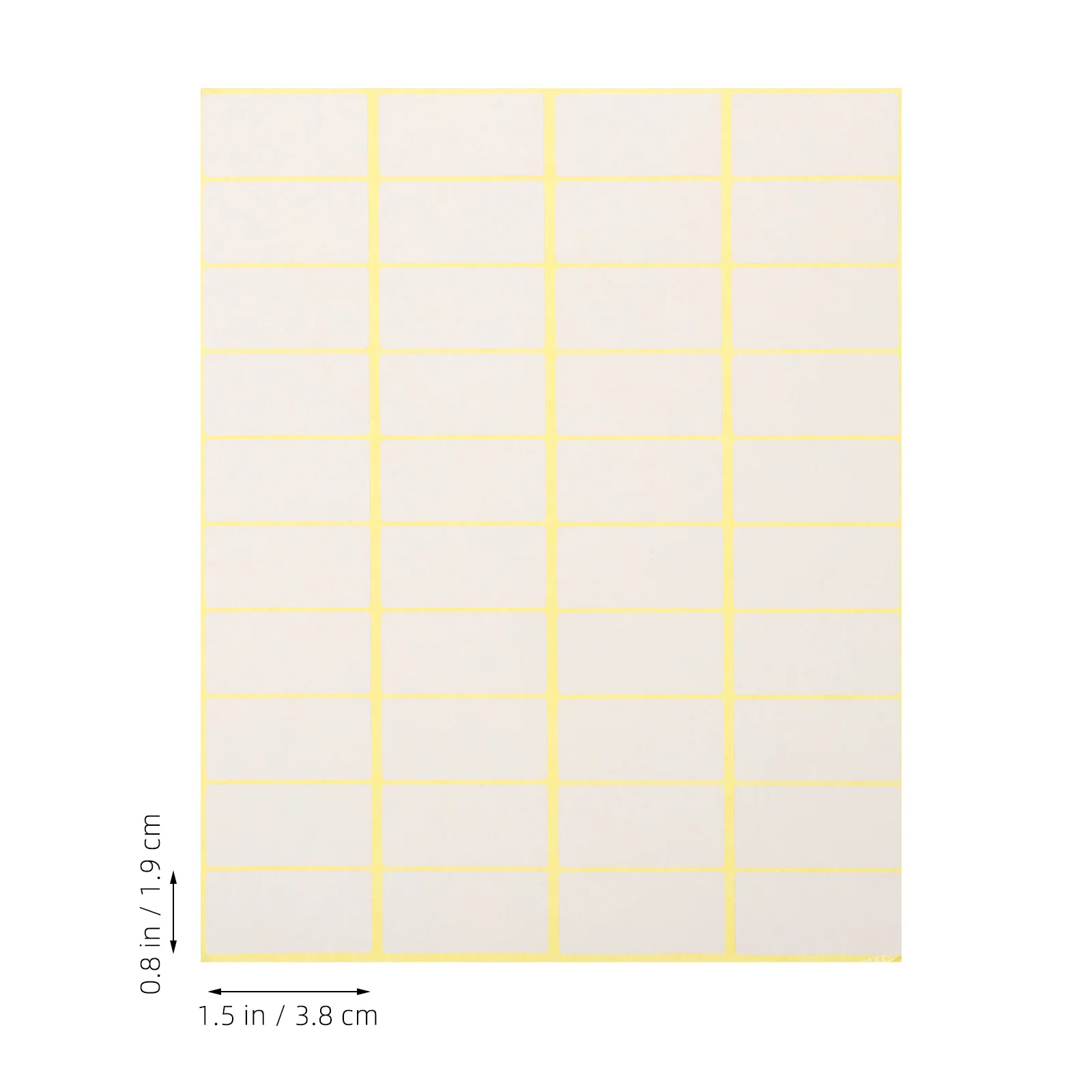 

Small Label Stickers 15 Sheets 40 Labels Sheet Easy Peel Off Blank Stickers to Write on for Retail Business Easy Peel Labels