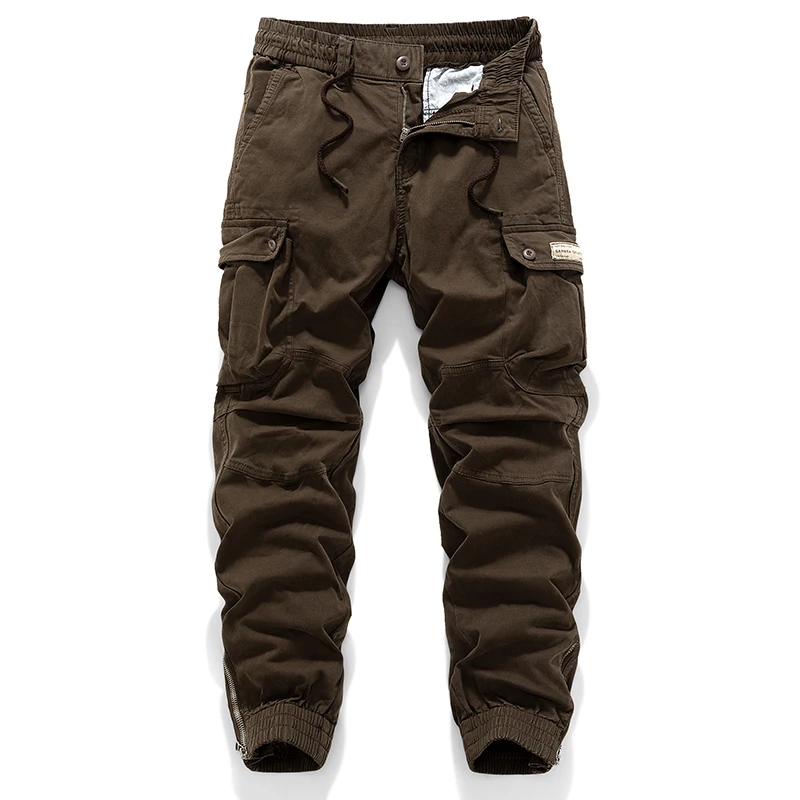 

Men's Climbing Outdoor Trendy Brand Work Pants American Retro Casual Trousers Anti-wrinkle Water Repellent Mens All-match Pants