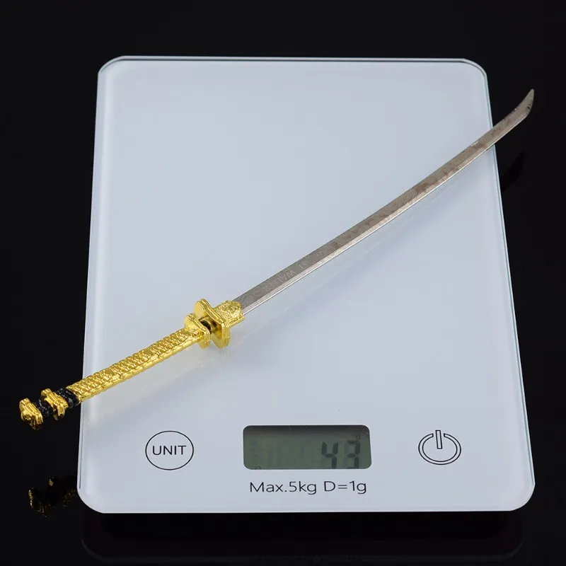 26 センチメートルゴールデンナイフ剣合金モデルゲーム周辺機器アニメフィギュア装飾品コレクション絶妙な工芸品誕生日プレゼントおもちゃ子供