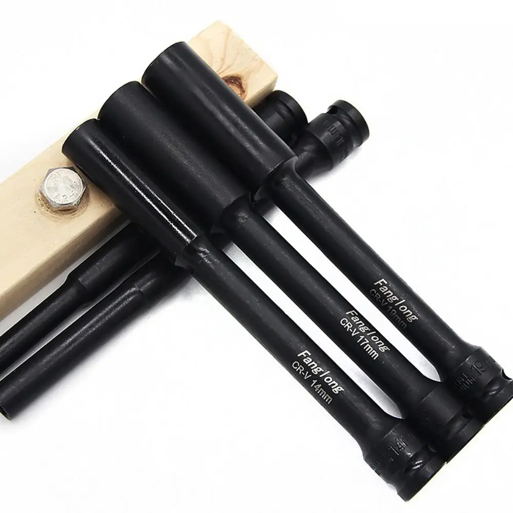 

1Pcs Spanner Converter 1/2inch Extended Hex Socket Hand Tool Extended Type Impact Wrench Drive Socket 8-19mm 200mm Length