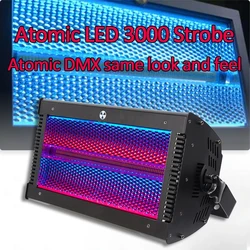 Atomic 3000 DMX LED RGB Wash Strobe Stage Lighting DJ Disco Nightcuble Bar Party Professional Stage Effect Performance