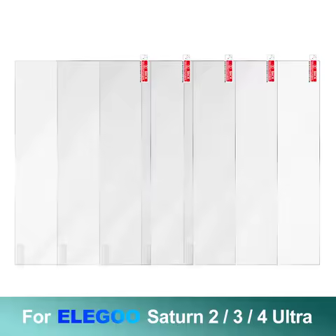 5pcs 3D Printer Accessory 10.1inch Screen Protector for ELEGOO Saturn 3/Ultra,Saturn4/Ultra，Saturn 2, Saturn 8K, Sonic Mighty 8K