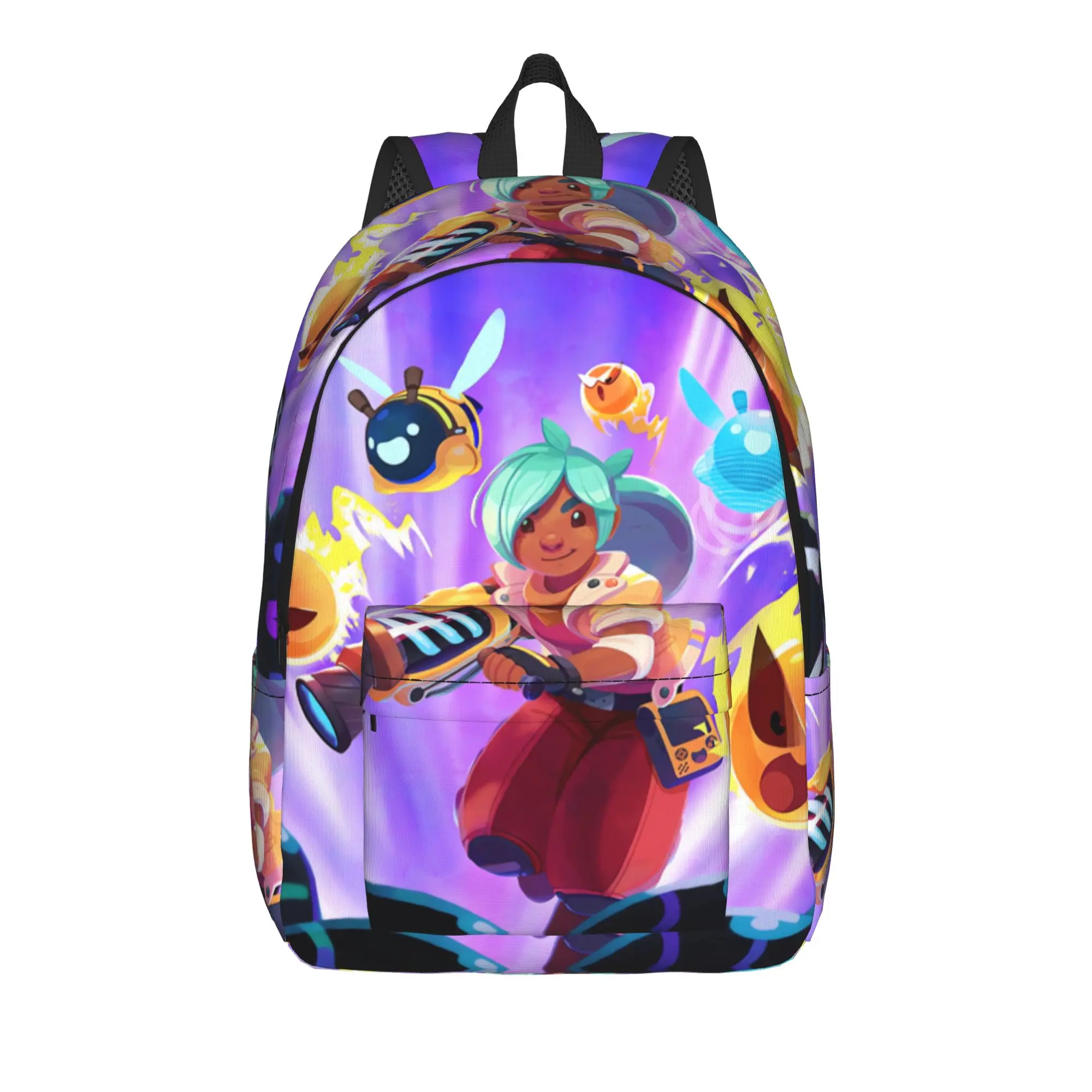 Magic Game Slime Rancher Backpack Female  Print Backpacks Polyester Kawaii High School Bags Sport Design Rucksack