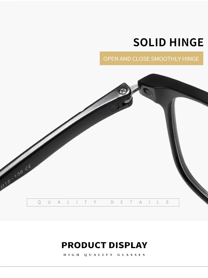 Frauen Kunststoff Lesebrille Kleine Rahmen Lila Presbyopie Brillen Männer Anti Blau Licht Brillen Für Lesen + 1,0 + 1,5 + 2,0 – Detail 7