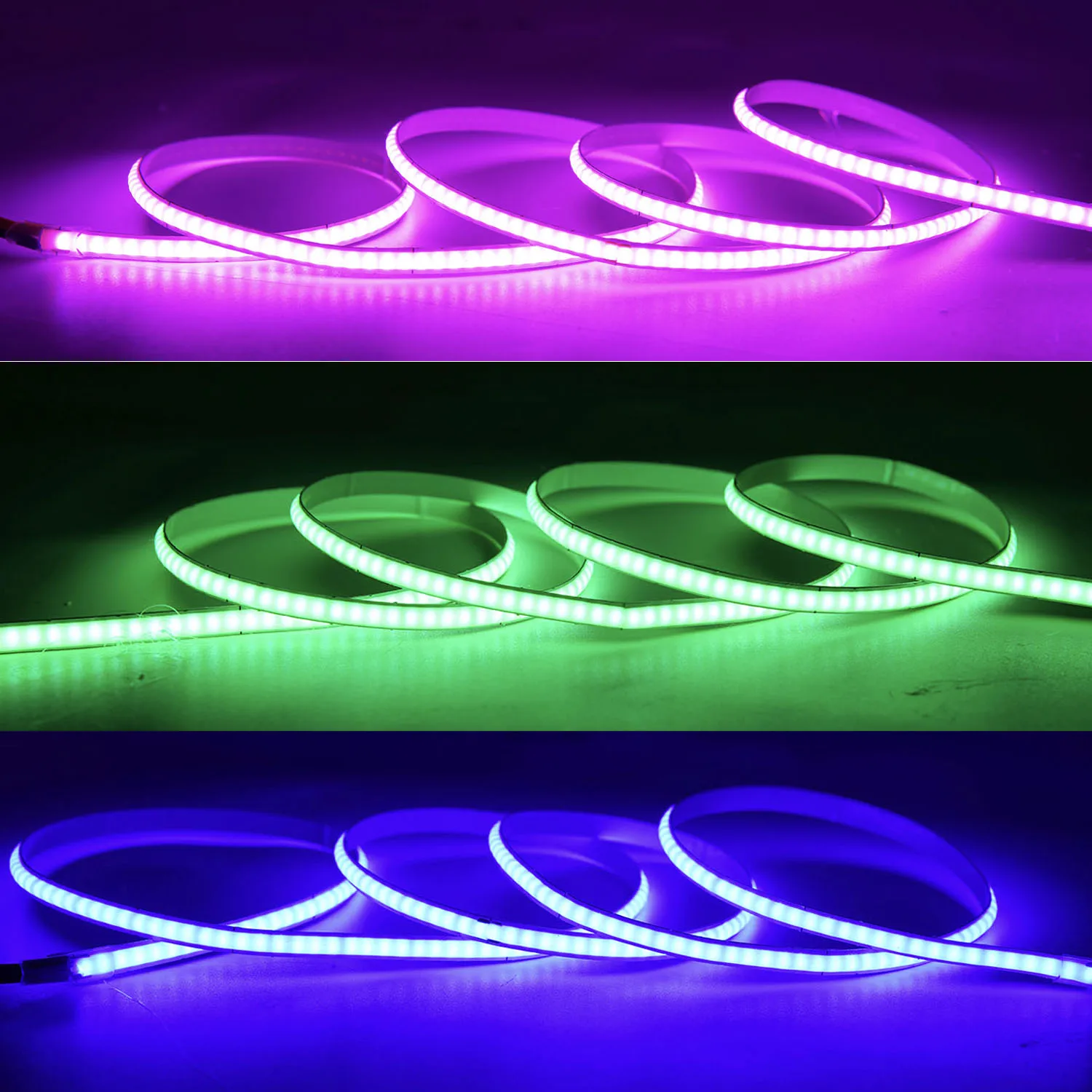 5V 5mm COB Light Strip Dimmable Tape Ribbon 320 Leds/m Flexible Light Bar for Decor Lighting 3000K 4000K 5700K