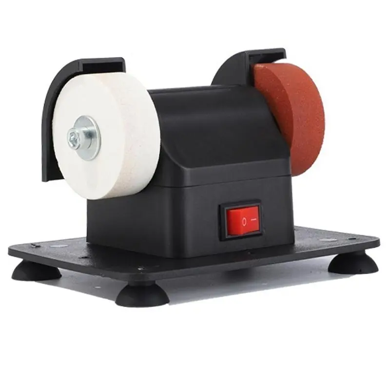 AB33-Grinding Wheel Machine Small, Household Knife Sharpener With Suction Cup, Tabletop Grinding& Polishing Tool