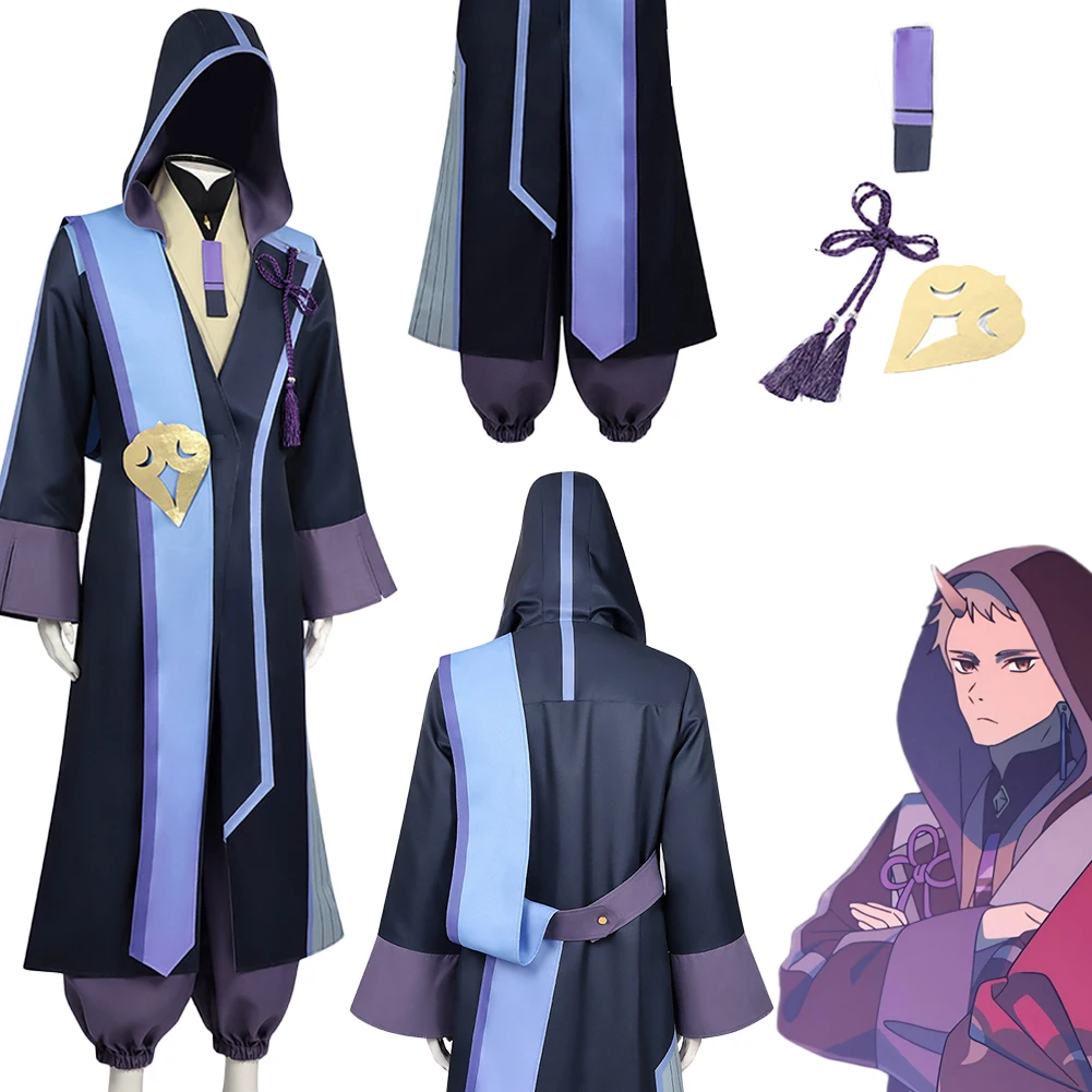 

Fantasia Anime Cosmic Princess Kaguya Komazawa Rai Cosplay Clothing Men Disfraz Costume Male Halloween Carnival Party Clothes