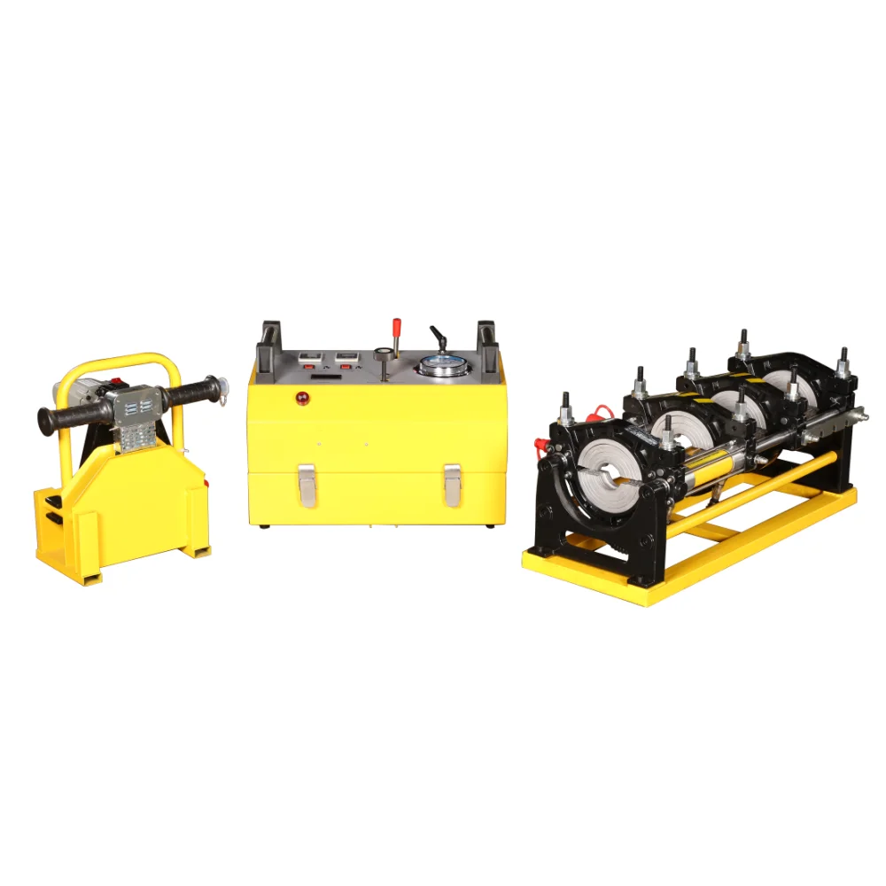 High-quality New Product 50-250mm Hydraulic Butt Fusion Welding Machine Hot-Melt Plastic Pipes HDPE/PP/PVDF 2-Year Warranty