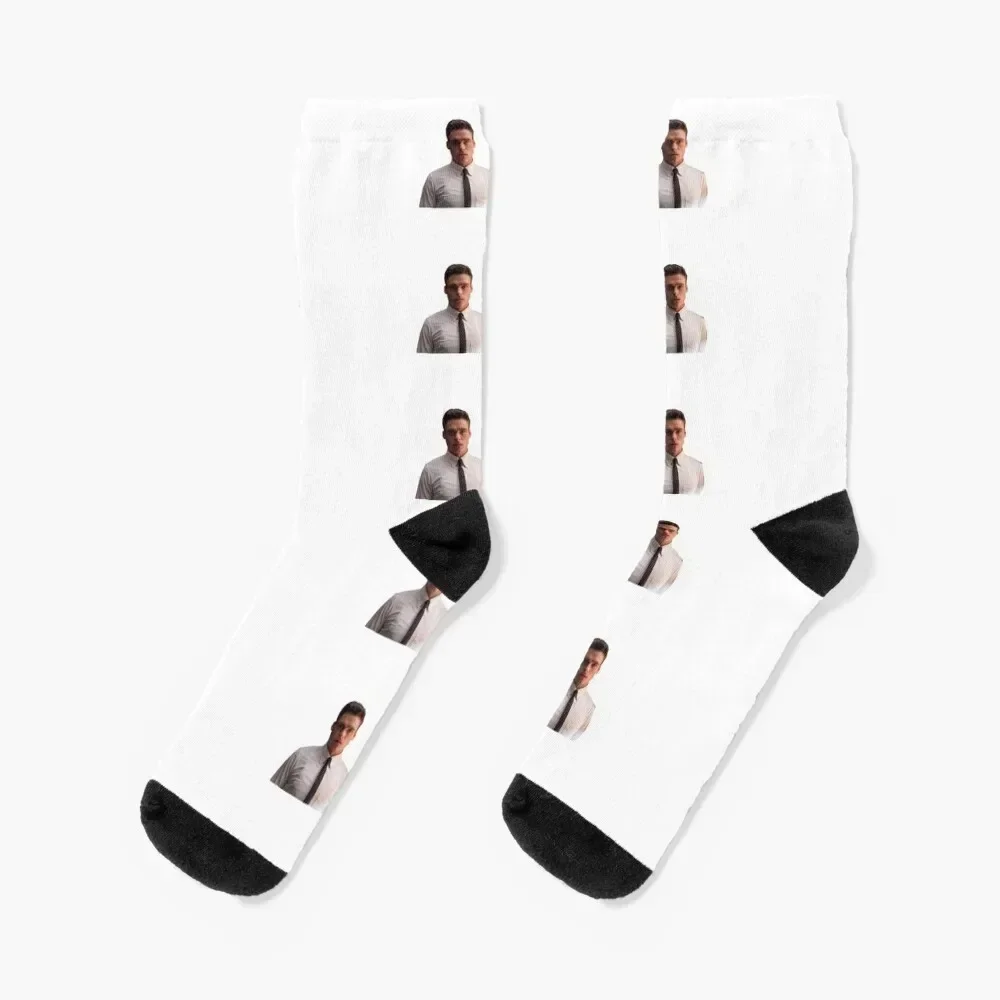 

richard madden as David Budd Socks anti slip football Climbing funny sock japanese fashion Socks For Men Women's